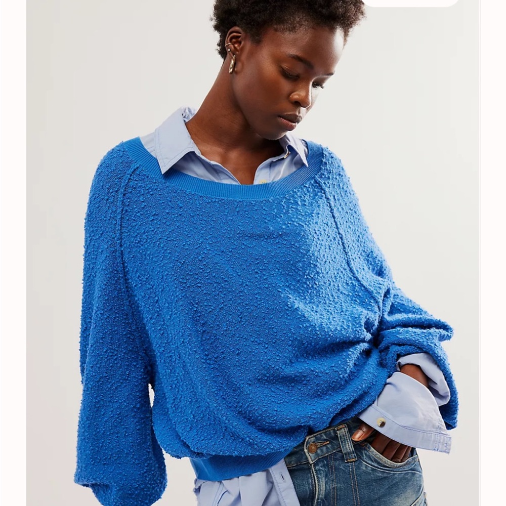 Found My Friend Pullover Free people sweatshirt size xl